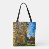 Tote Bag Belle photo du jour d'automne Fourre-tout (Dos)