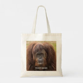 Tote Bag Belle photographie de Borneo Orangutan (Dos)