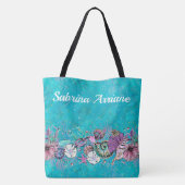 Tote Bag Belle Plage Partout Imprimer Fourre-tout Voir Reto (Dos)