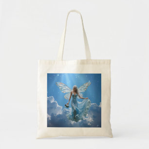 Tote Bag Belle poitrine Aquarius dans les nuages