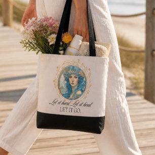 Tote Bag Belle Reine Fée Citation Inspirante d'IA