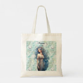 Tote Bag Belle sirène à ailes bleues (Dos)