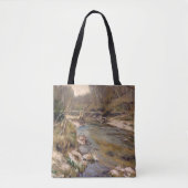 Tote Bag Belle St Louis Comté Kiefer Creek en hiver (Devant)
