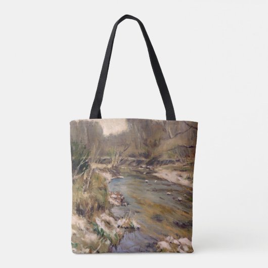 Tote Bag Belle St Louis Comté Kiefer Creek en hiver (Dos)