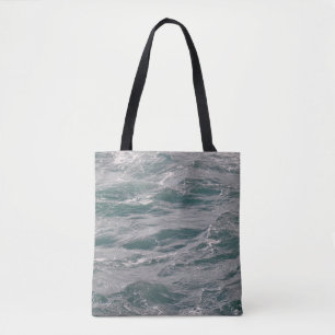 Tote Bag belle surface d'eau abstraite, aérienne, aqua, ba