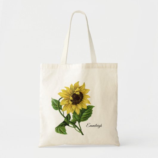 Tote Bag Belle Tournesol Brown Vintage (Devant)