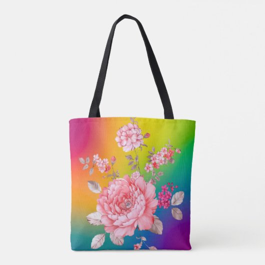Tote Bag Belles fleurs (Dos)