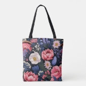 Tote Bag Belles fleurs (Dos)