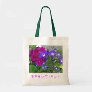 Tote Bag belles fleurs de couleur