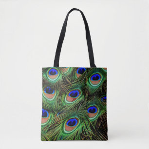 Tote Bag Belles plumes de paon