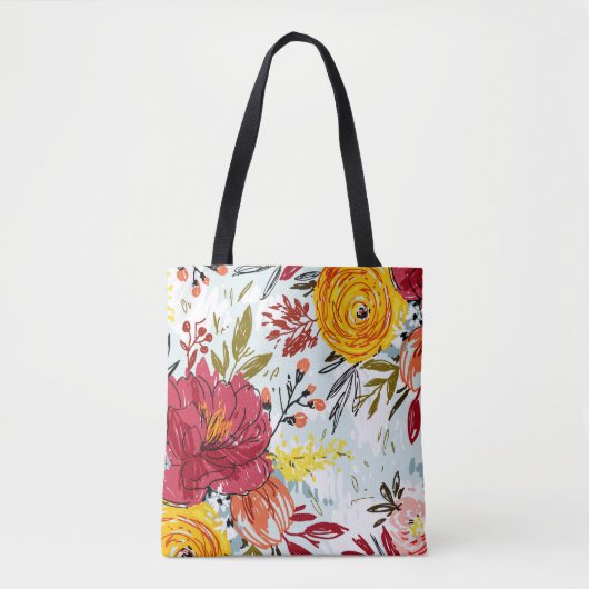Tote Bag Belles Roses (Devant)