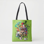 Tote Bag Ben 10 Alien Rush Graphic (Devant)