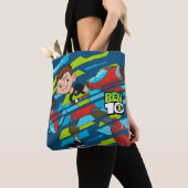 Tote Bag Ben 10 Débordement de transformation de l'ADN (De près)