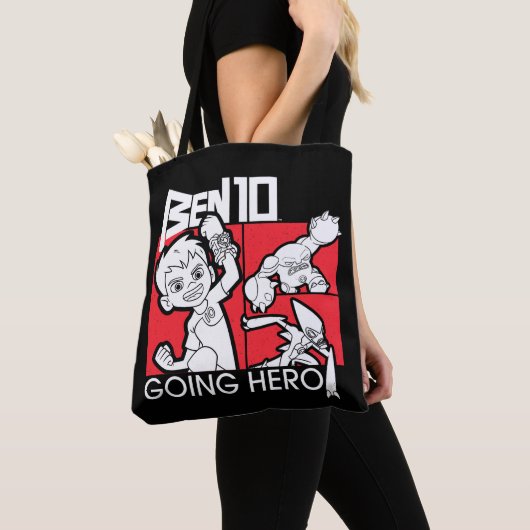Tote Bag Ben 10 Going Hero (De près)