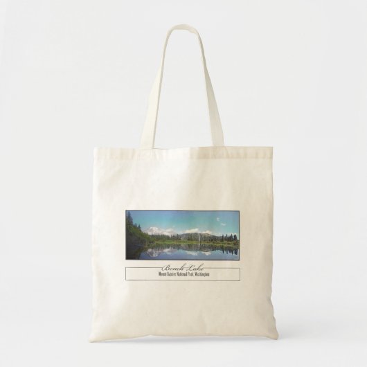 Tote Bag Bench Lake (Devant)