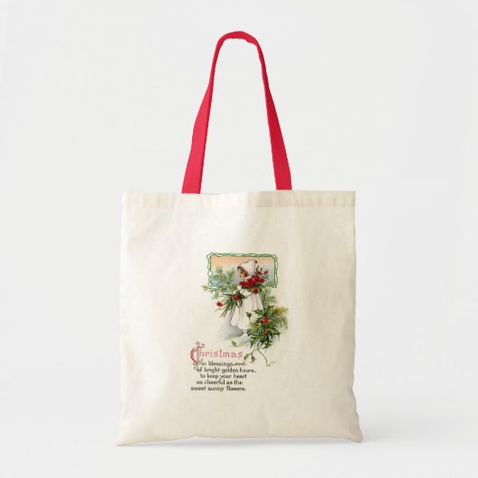 Tote Bag Bénédiction de Noël (Devant)