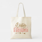 Tote Bag Bénédiction de Pâques Jolie citation (Dos)