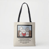 Tote Bag Bénédictions autour de vous (Devant)