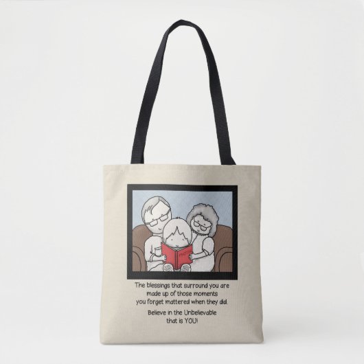 Tote Bag Bénédictions autour de vous (Devant)