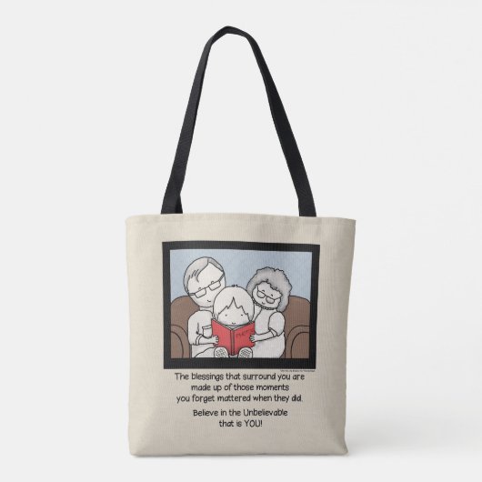 Tote Bag Bénédictions autour de vous (Dos)
