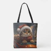 Tote Bag Bengale Roller Dessous de verre Noël (Dos)