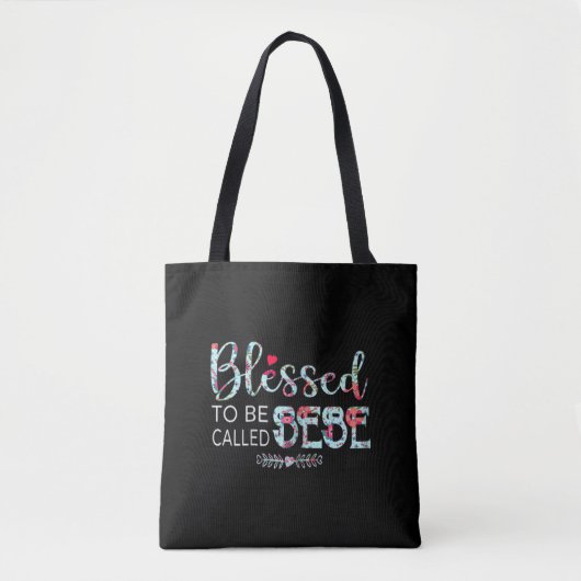 Tote Bag Béni D'Être Appelé Bebe (Devant)