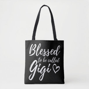 Tote Bag béni d'être appelé le jour de la mère gigi