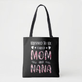 Tote Bag Béni D'Être Appelé Maman Et Nana (Devant)