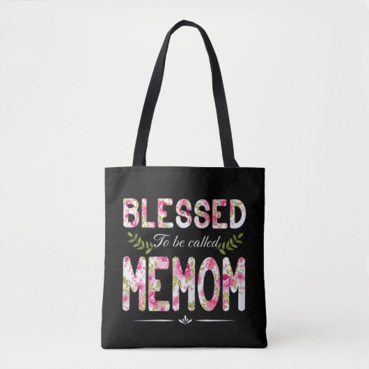 Tote Bag Béni D'Être Appelé Memom Hippie (Devant)
