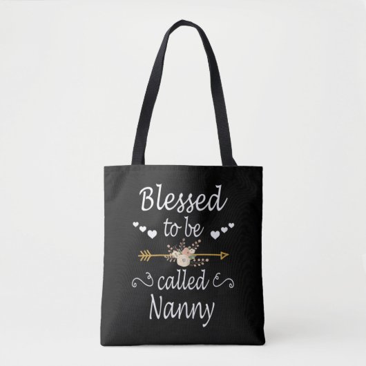 Tote Bag Béni D'Être Appelé Nounou (Devant)
