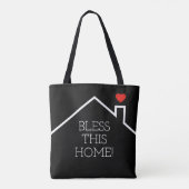 Tote Bag Bénissez-vous cette maison (Dos)