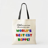 Tote Bag Beppe le plus connu (Devant)