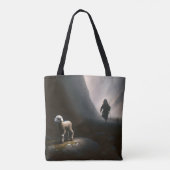 Tote Bag Berger à la recherche d'un agneau perdu (Dos)