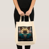 Tote Bag berger allemand Distorsion miroir (Devant (produit))