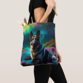 Tote Bag Berger allemand sur un monde Alien (De près)