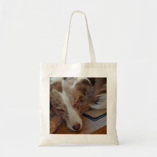 Tote Bag berger australien rouge merle dormir