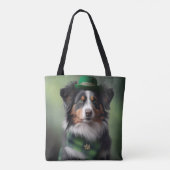 Tote Bag berger australien saint patrick (Dos)