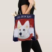 Tote Bag Berger Blanc Allemand (De près)