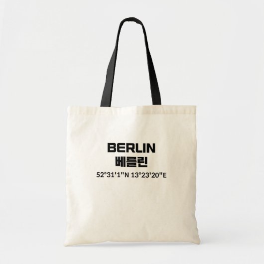 Tote Bag Berlin (Devant)