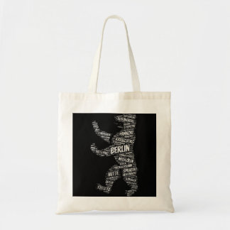 Tote Bag Berlin Bear Landmark City Districts Allemagne Souv