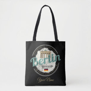 Tote Bag Berlin Capitale Vintage Ville Allemagne souvenir