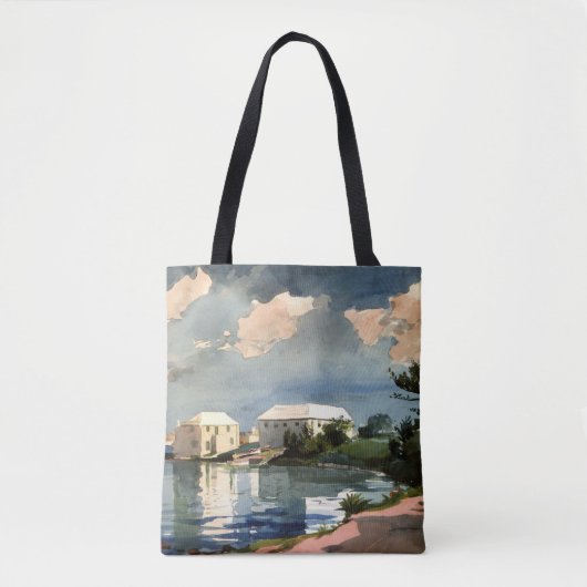 Tote Bag Bermudes, salt Kettle, (Devant)