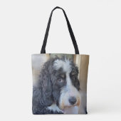 Tote Bag Bernedoodle adorable (Dos)