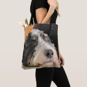 Tote Bag Bernedoodle adorable (De près)