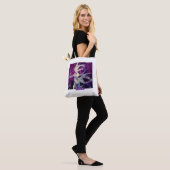 Tote Bag Berry&Brush, Abstract art (Sur le modèle)