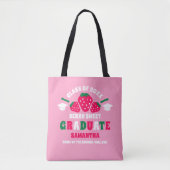 Tote Bag Berry fraise Douce Graduation (Devant)