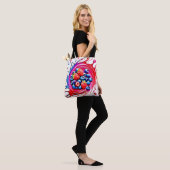 Tote Bag Berry Splash : Couleur éclate (Sur le modèle)