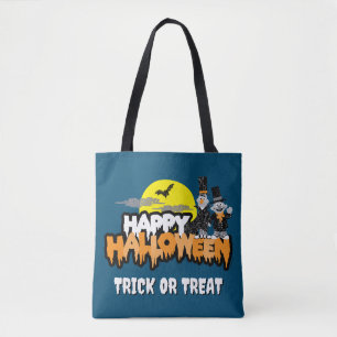 Tote Bag Bert et Ernie Bonne Halloween