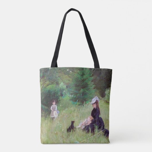 Tote Bag Berthe Morisot - Dans un parc (Dos)