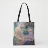 Tote Bag Berthe Morisot - Eugene Manet avec sa fille (Devant)